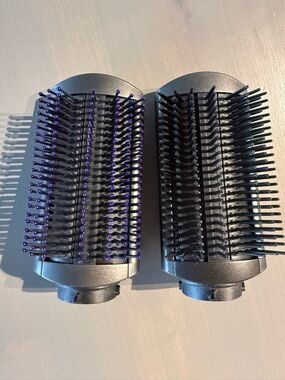 Dyson Hair Brush Attachments in Black and Purple